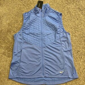 NWT Nike Women Essential Running vest blue size XL